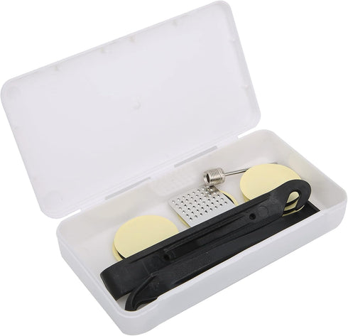 Tyre Glueless Patch, Small Lightweight Inner Tube Repair Kit Plastic+Steel for Fixed Gear Bikes for Repair Tool Kit