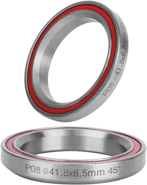 Keenso 2PCS 41.8MM Heavy Duty Bike Headset Bearing, Double Sealed for Mountain and Road Bike Cycling Accessory