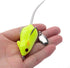 Yellow Fishing Bait Rubber Mouse, Bass Fishing Lure Crankbait Tackle Lures, Baits and Attractants