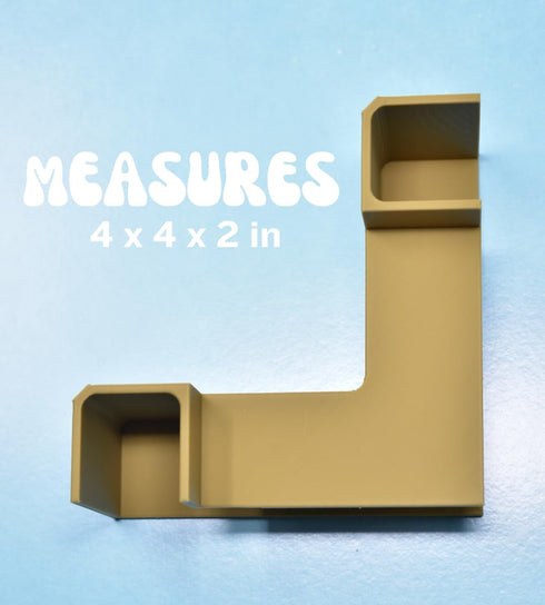 Chatelet REEFSHAPE Underground Tunnel for Aquariums | Unique Fish & Shrimp Hideout | Made in USA (Tan)