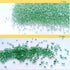 1 Pound Glass Stones Irregular Aquarium Decorated Pebbles for Fish Tank, Garden, and Vase Fillers (Green)