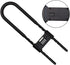 U Lock Bicycle Combination U-Lock, Long Shackle Padlock with Adjustable Shackle, Four Position Combination Padlock