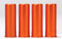 A-ZOOM 12 Gauge SNAP-Cap, Orange, 4PK