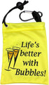 Par 3 Kit | Includes Golf Towel, Tee Bag with 4 Tees, and Bling Golf Ball Marker with Hat Clip - Perfect Gift for Women