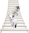 La La Pet Wood Cat Bridge Ladder Cat Perch Cat Lounge Hammock Mod Cat Shelf