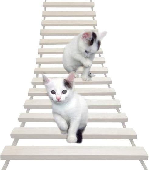 La La Pet Wood Cat Bridge Ladder Perch Hammock Mod Shelf Board Climber Tower Condo