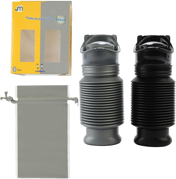 Generic Pee Bottles for Men, 750ml Collapsible Urine Bottle, Leakproof Spill Proof Portable