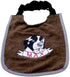 Personalized Saint Bernard Dog Slobber Bib with Name - Waterproof Material -
