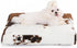 Bedfolks Waterproof Dog Crate Bed, Plush Dog Bed with Removable Washable Cover, Cow Print, 23"x18", Fluffy Dog Pad for