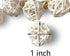 Tfwadmx 10 Pcs Willow Ball, Bird Foraging Toys, Small Animal Chew Toy for Parrot, Macaw, Hamster, Guinea Pig