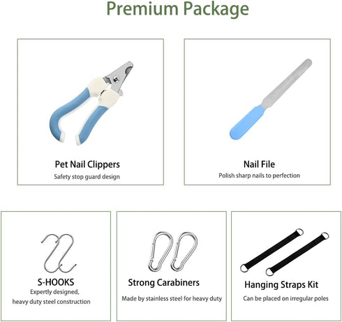 Hammock Trimming Mklhgty Dog Grooming for Nails and Ear/Eye Care, Sling for Grooming with Nail Clipperse
