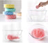 20 DDJYP Compressed Washcloth Towels, Pcs Mini, Pure Cotton, Portable, Disposable, Travel, Camping and Hiking, Red