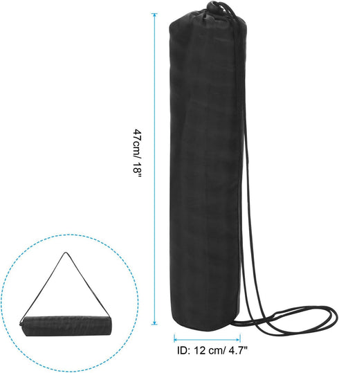 18x4.7 Inch PATIKIL Mini Tripod Monopod Case Bag, Nylon Foldable Tripod Carrying Case Storage Bag with Shoulder Strap