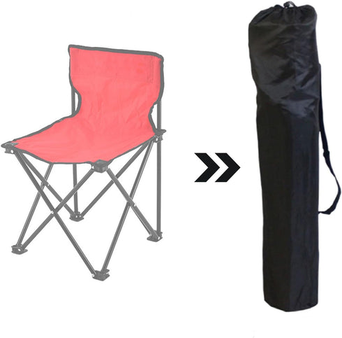 Generic 90cmx20cm Camping Chair Replacement Bag Outdoor Folding Chair Carrying Bag Drawstring Opening Recliner Storage