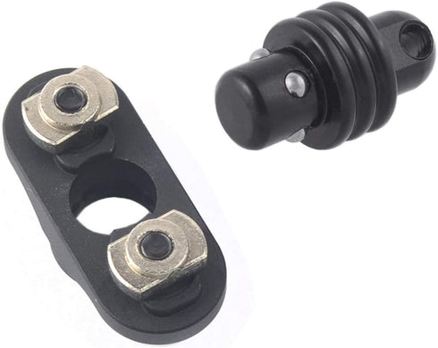 QD Adapter Stud Mount Attachment for Mlok Rail System