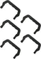 LQ Industrial Pet Cage Crate Handle 5PCS, Black Plastic Replacement Handles for Squirrel, Hedgehog, Rabbit, Chinchilla