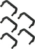 LQ Industrial Pet Cage Crate Handle 5PCS, Black Plastic Replacement Handles for Squirrel, Hedgehog, Rabbit, Chinchilla