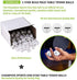40mm Pack Champion Sports Ping Pong Balls Durable ABS Plastic Table Tennis Balls for Practice, Training, Games