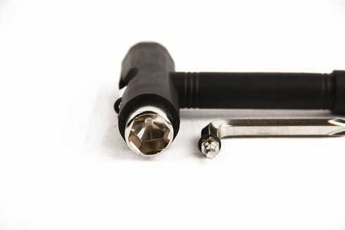 HIGHROCK Black Skateboards T-Tool, All-in-ONE Tool