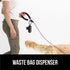 Gorilla Grip Heavy Duty Dog Leash - Soft Handle, Strong Reflective Rope for Night Walking, Pink