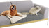 Waterproof Non-Slip Dog Bed Cover and Pet Blanket, Sofa Pet Bed Mat, 30x70-Dark Grey, for Most Cats Dogs