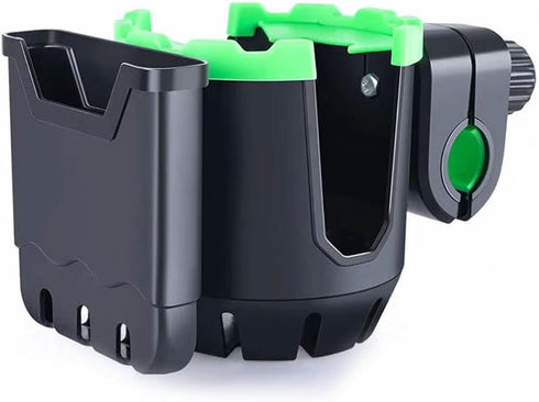 Zrafu 2-in-1 Stroller Cup Holder with Phone Holder - Universal Bike & Wheelchair