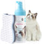 Mooncat Waterless Cat Shampoo and Brush Kit - No Rinse Foam Bath