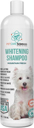 16 fl oz Dog Whitening Shampoo - Puppy Shampoo for White Coats - Hair and Fur Whitener Made in The USA