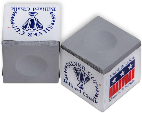 Silver Cup Chalk, Pewter, 12-Piece Box