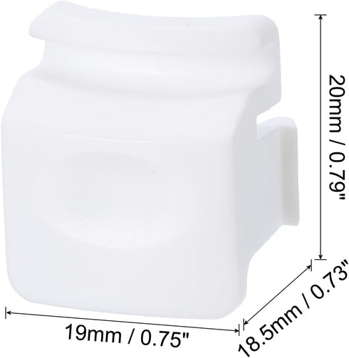 uxcell Replacement Button for 24oz 32oz Bottle, Non-BPA Water Bottle Lid Mouth Top Cap Push Switch Parts, for 19/24/25/32/40oz Stainless Steel Bottle Accessories, White, 2 Pcs