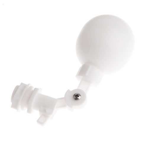 1/4" Plastic Float Valve for Auto Fill Liquid Level Control in Aquarium Water Tank