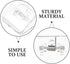 8Pcs Toddmomy Transparent Dog Wall Pee Pad Holder with Nonslip Base for Puppy Training Secure Potty Training Pad Clips
