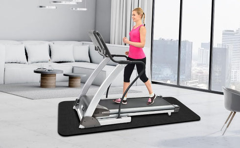 LM BODYCARE Floors,29.5x70.8"Foldable Treadmill Walking Pad Mat for Carpet Treadmill Mat for Hardwood Floors,Non-Slip