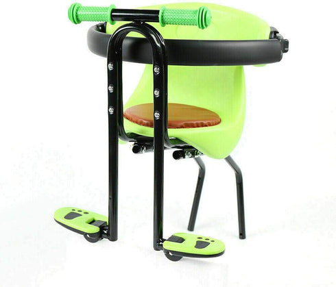 Gdrasuya10 Bicycle Front Seat, Load-Bearing 66lbs B-a-by Bicycle Seat Front Mounted Bike