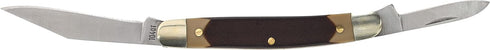 Old Timer 104OT Small Canoe, 4.7in Stainless Steel Traditional Folding Pocket Knife with Clip Point and Drop Point