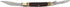 Old Timer 104OT Small Canoe, 4.7in Stainless Steel Traditional Folding Pocket Knife with Clip Point and Drop Point