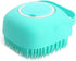 L.B. Dog Bath Brush Silicone, Soft Massage Brush for Cats, Pet Shampoo Dispenser
