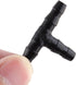 10 Pcs 6mm Dia T Shape Airline Air Tube Connectors for Aquarium - uxcell