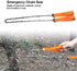 Handhold Chainsaw Long Chain Compact Folding Hand Chain Saw for Portable Camping Survival Gear