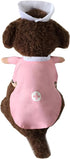 NACOCO Dog Cat Nurse Costume, Pet Nurse Clothing Halloween Outfit, Size S