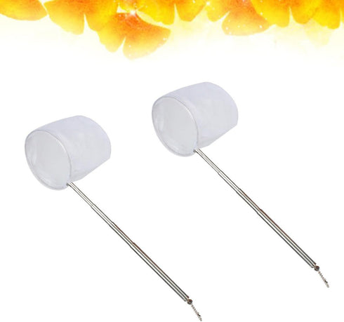 2pcs Set, Toddmomy Mini Aquarium Shrimp Fishing Net Manual Adjustable Fish Tank Fishing Scoop Fine Mesh for Aquarium