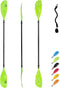 OCEANBROAD Adjustable Kayak Paddle, 86in/220cm to 94in/240cm for Boating and Canoeing
