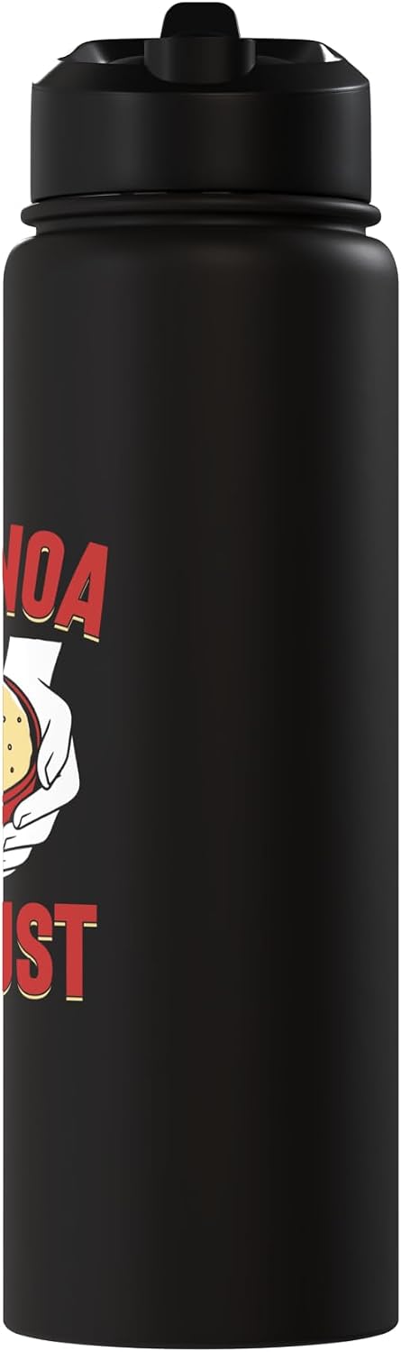 Quinoa Gifts In Quinoa We Trust Quinoa Stainless Steel Insulated Water Bottle