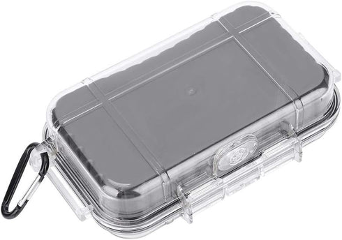 VGEBY Waterproof Storage Case, Outdoor Shockproof Box for Boating Diving Hunting, Camping Supplies (Transparent)