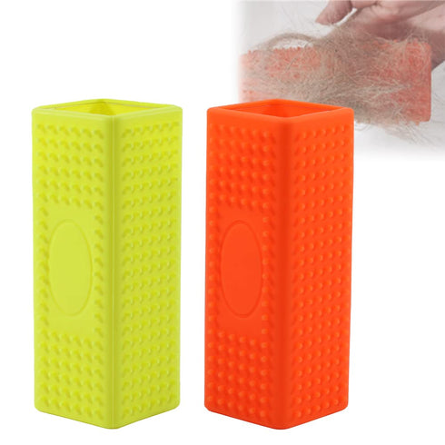 Pet Hair Remover Roller Cleaner, Rubber Block Brush for Dog Hair on Furniture, Carpet Brush for Sofa Cleaning