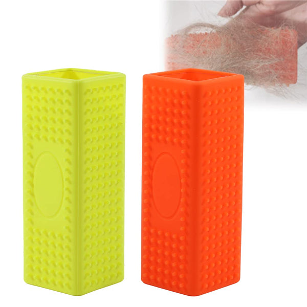 Pet Hair Remover Roller Cleaner, Rubber Block Brush for Dog Hair on Furniture, Carpet Brush for Sofa Cleaning
