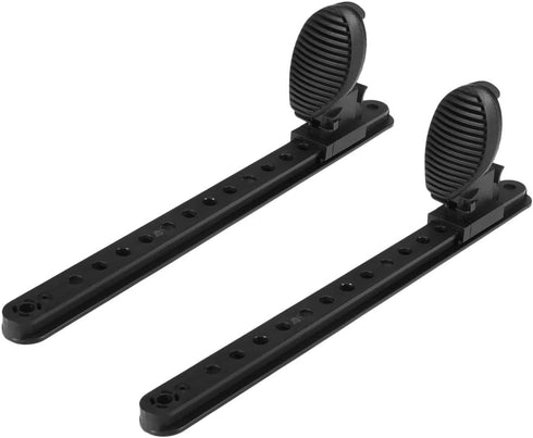 LIXADA Adjustable Kayak Foot Pegs - Foot Brace Pedals, Black