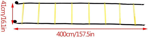 Greensen 13ft Agility Training Ladder & Speed Cones Set for Soccer Speed and Balance Training Equipment