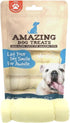 Beef Cheek Rolls - Amazing Dog Treats (6 Inch Regular - 4 Pcs) - No Hide, Safe Rawhide Alternative for Power Chewers
