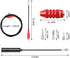 MUQZI Bicycle Internal Cable Routing Tool, Bike Internal Cable Guide Tool for Bicycle Brake Shifter Cable Housing, Hydraulic Hose, Red